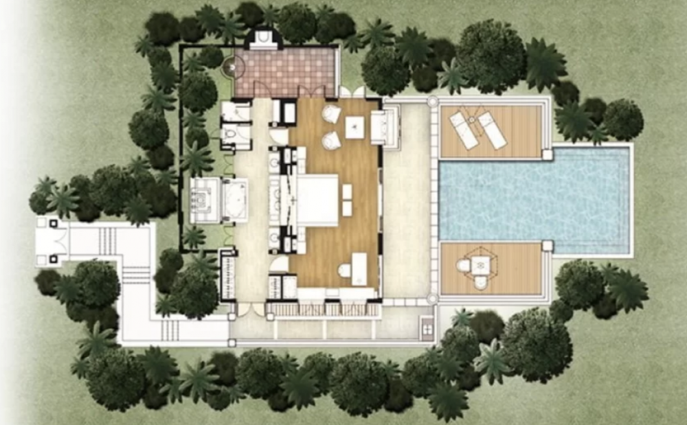 Ocean Front Pool Villa, Trisara 5*