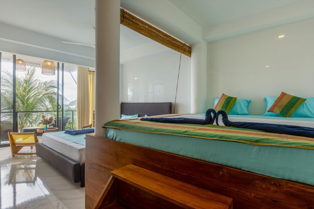 Family Room Sea View, Peacock Unawatuna 3*