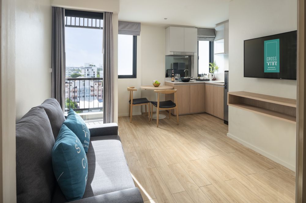1 Bedroom Residence, Cross Vibe Bangkok Sukhumvit Hotel 4*
