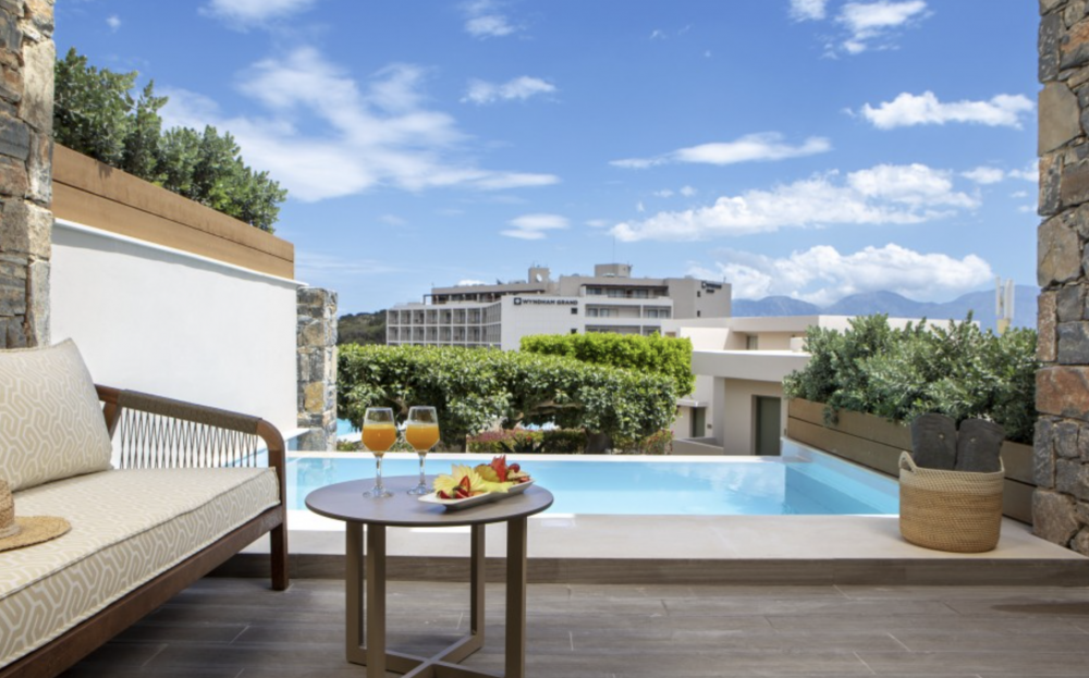 Bungalow Junior Suite - Private Pool, Wyndham Grand Crete Mirabello Bay 5*