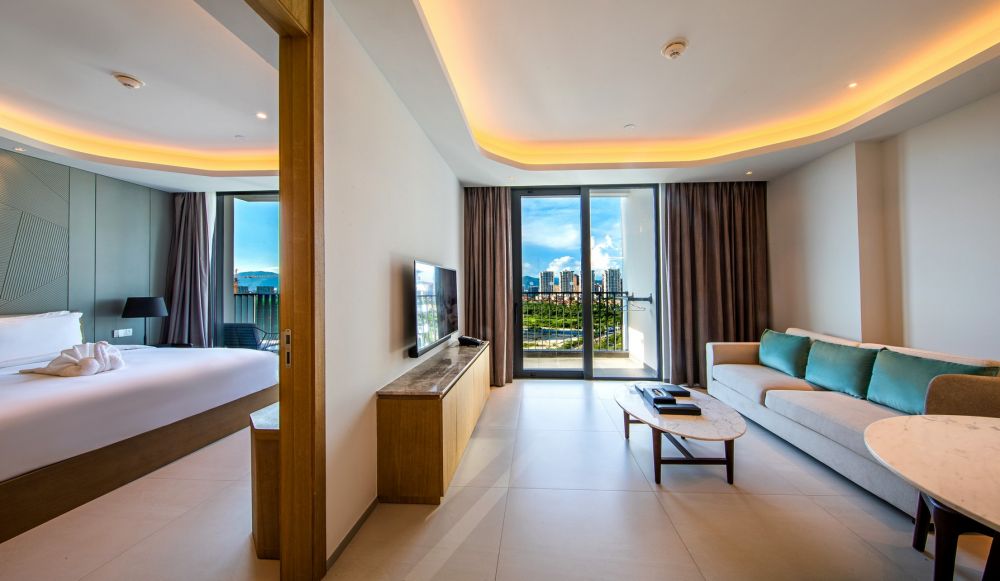 One-Bedroom Superior GV/OV, Oakwood Apartment Sanya 4*