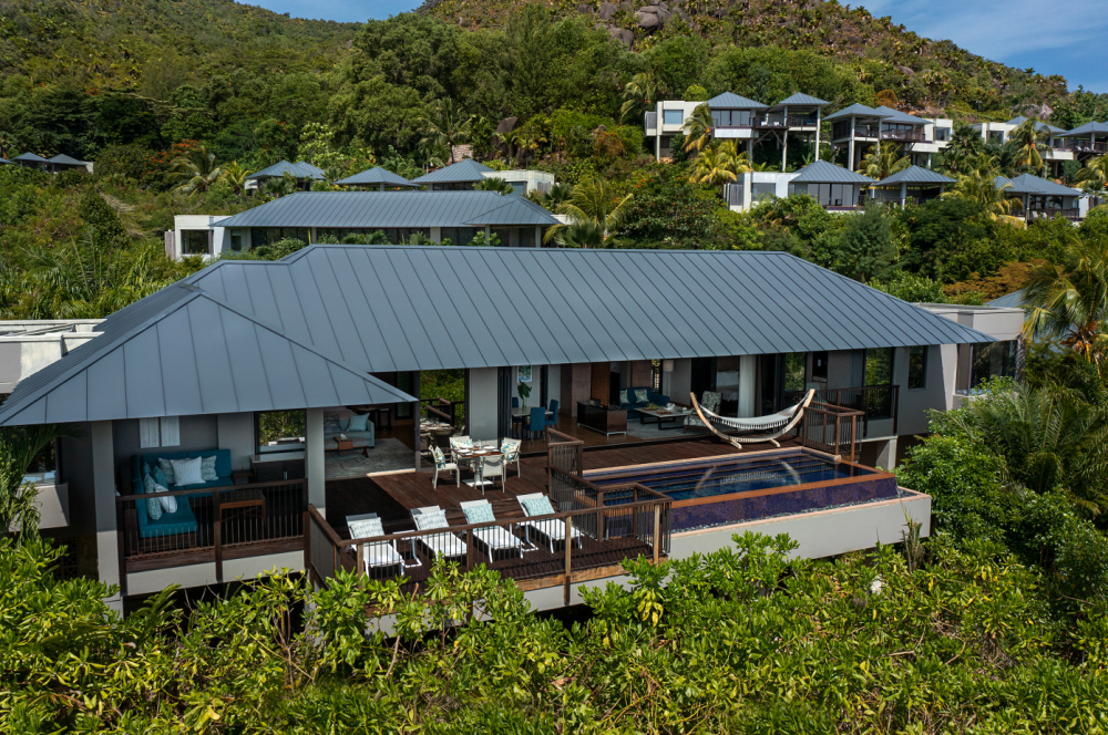 Two Bedroom OV Pool Villa, Raffles Seychelles 5*