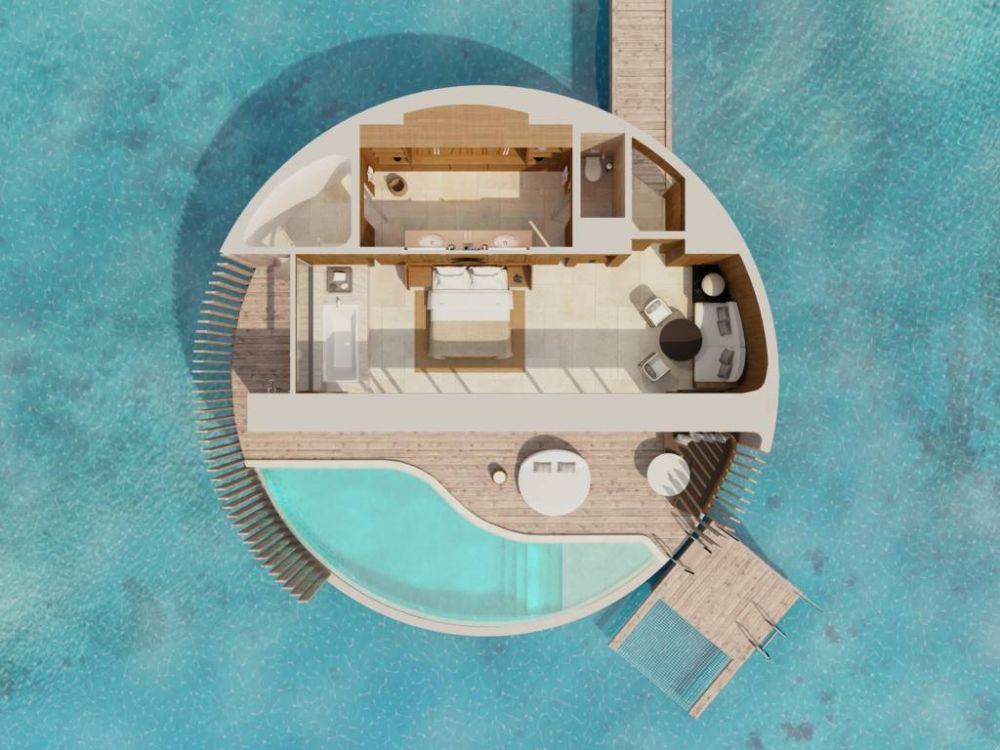 Ocean Pool Villa, The Ritz-Carlton Maldives 5*