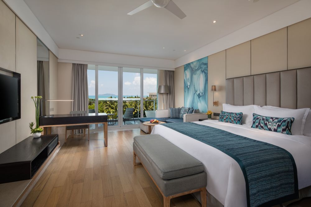 Deluxe Ocean view room, Wyndham Sanya Bay 5*