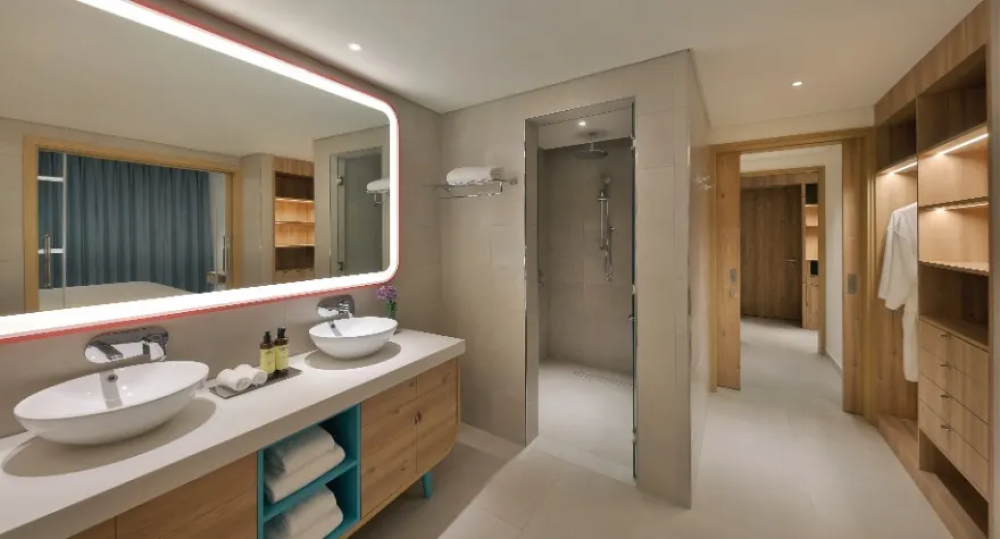 Two Bedroom Family Sea View Suite with Balcony, NH Collection Dubai The Palm 4*