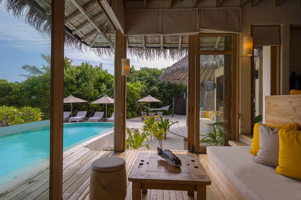 Two-bedroom Lagoon Beach Villa With Pool, Six Senses Laamu 5*