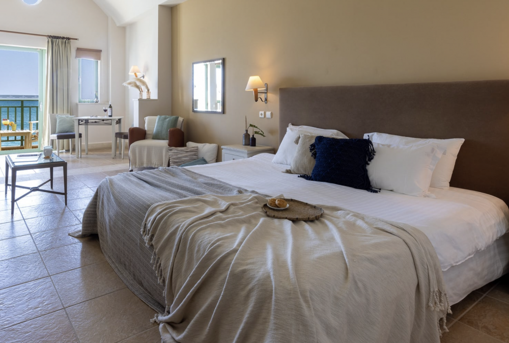 JUNIOR SUITE SEA FRONT, Grand Bay Beach Resort Giannoulis Hotel | Adults Only 16+ 4*