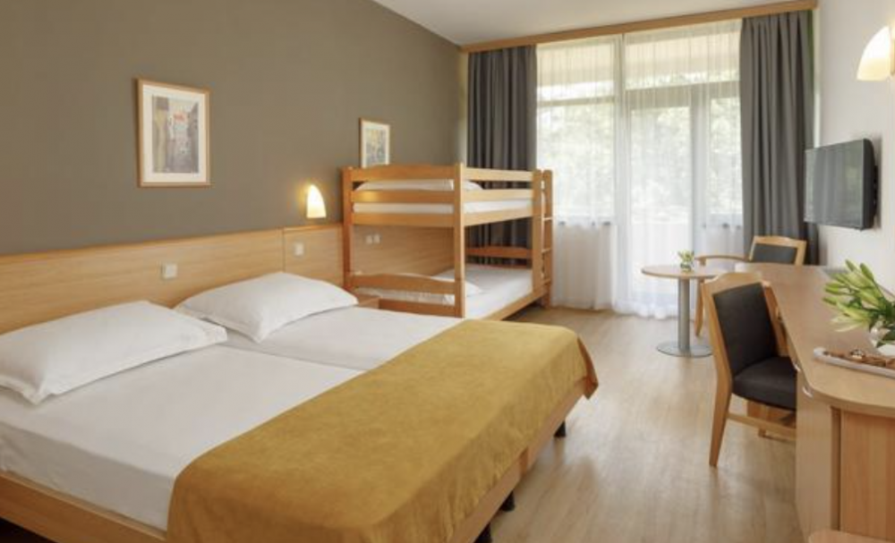 CLASSIC ROOM WITH BALCONY PARK SIDE - FAMILY, Hotel Sol Aurora for Plava Laguna 4*