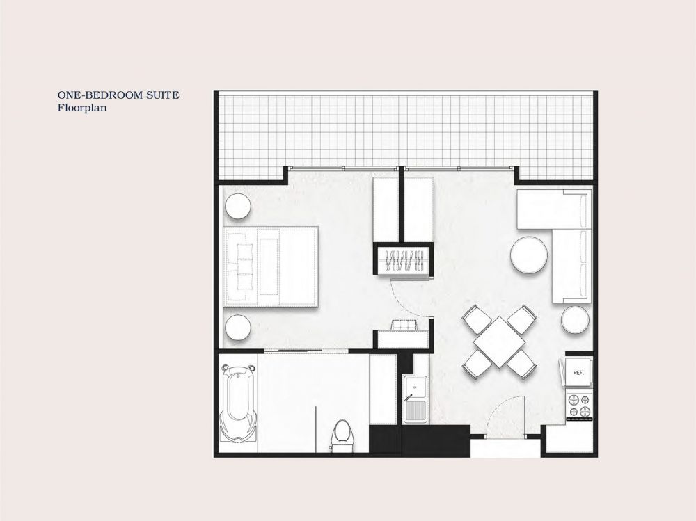 One-bedroom Suite, Manhattan Pattaya Hotel 4*