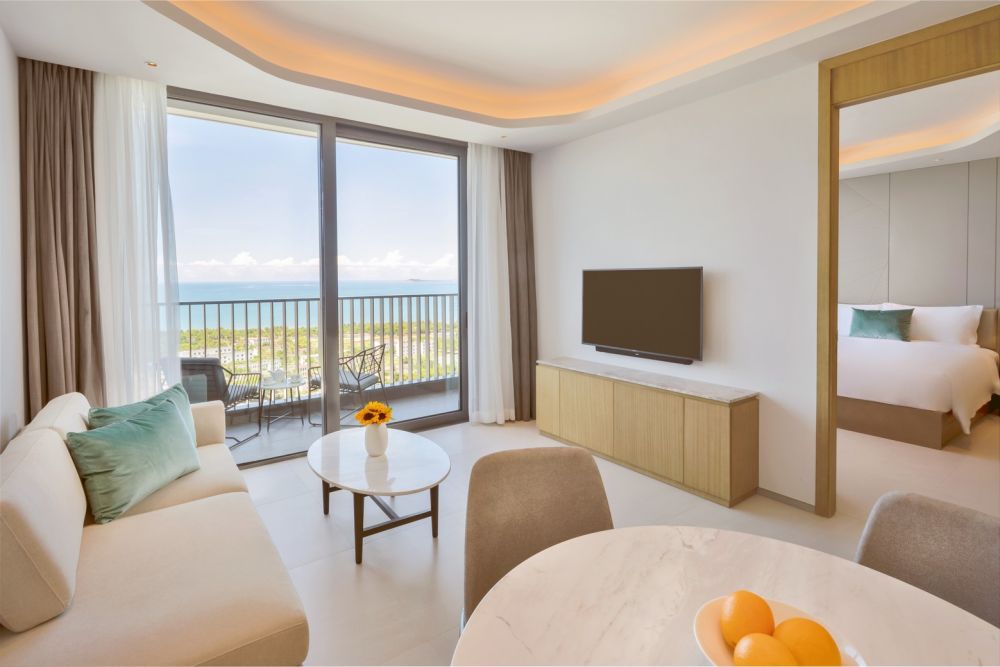 One-Bedroom Deluxe Ocean Family, Oakwood Apartment Sanya 4*