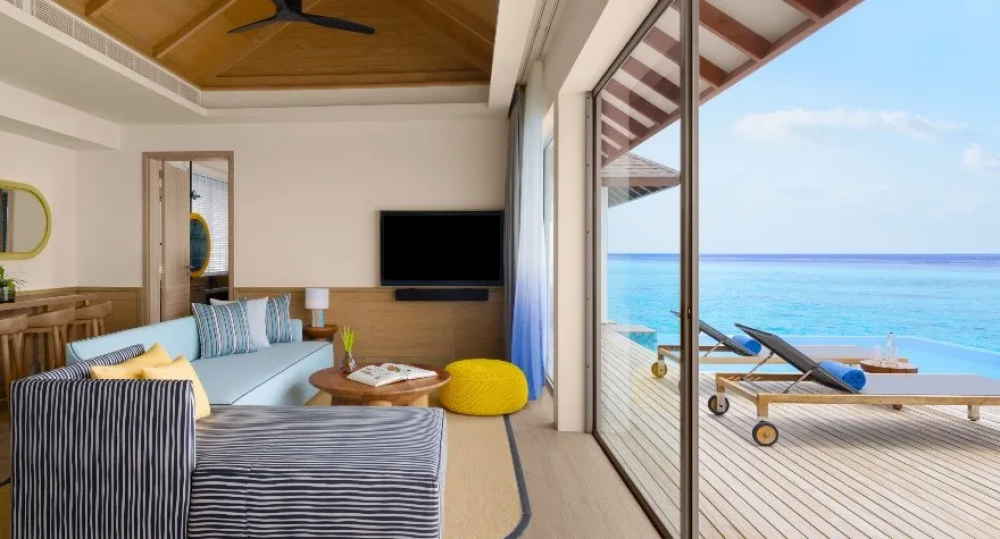 Two Bedroom Over Water Residence, Avani+ Fares Maldives Resort 5*