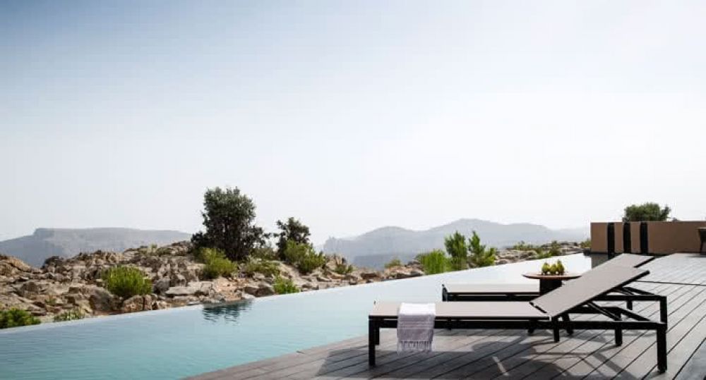 One Bedroom Cliff Pool View, Anantara Al Jabal Al Akhdar 5*