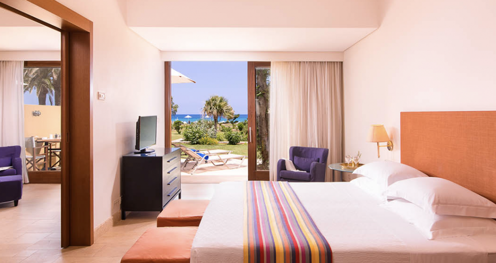 Superior 2 Bedroom Family Hotel Suite Garden View, Kernos Beach Hotel 4*