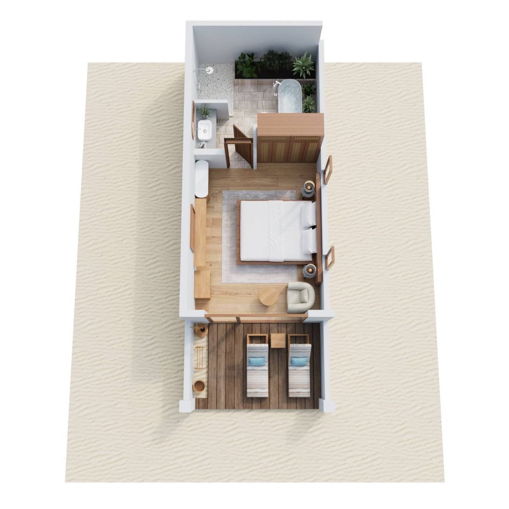 Sunset Beach Villa, NH Collection Maldives Reethi Resort (ex. Reethi Beach Resort) 4*