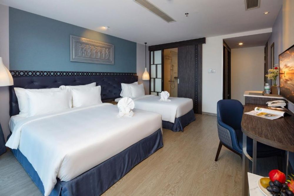 Grand Triple with Balcony, Erica Nha Trang Hotel 4*