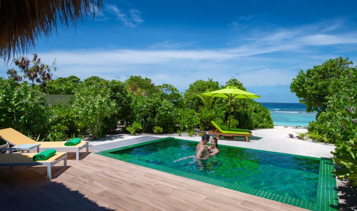 Beach Villa with Pool, Emerald Maldives Resort & Spa 5*