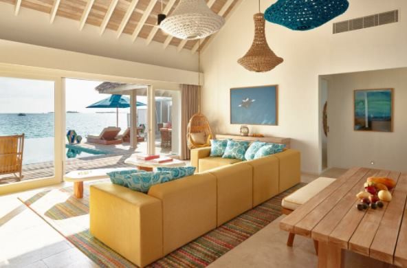 Two Bedroom Water Villa with Pool, Seaside Finolhu Maldives (ex Finolhu Maldives) 5*