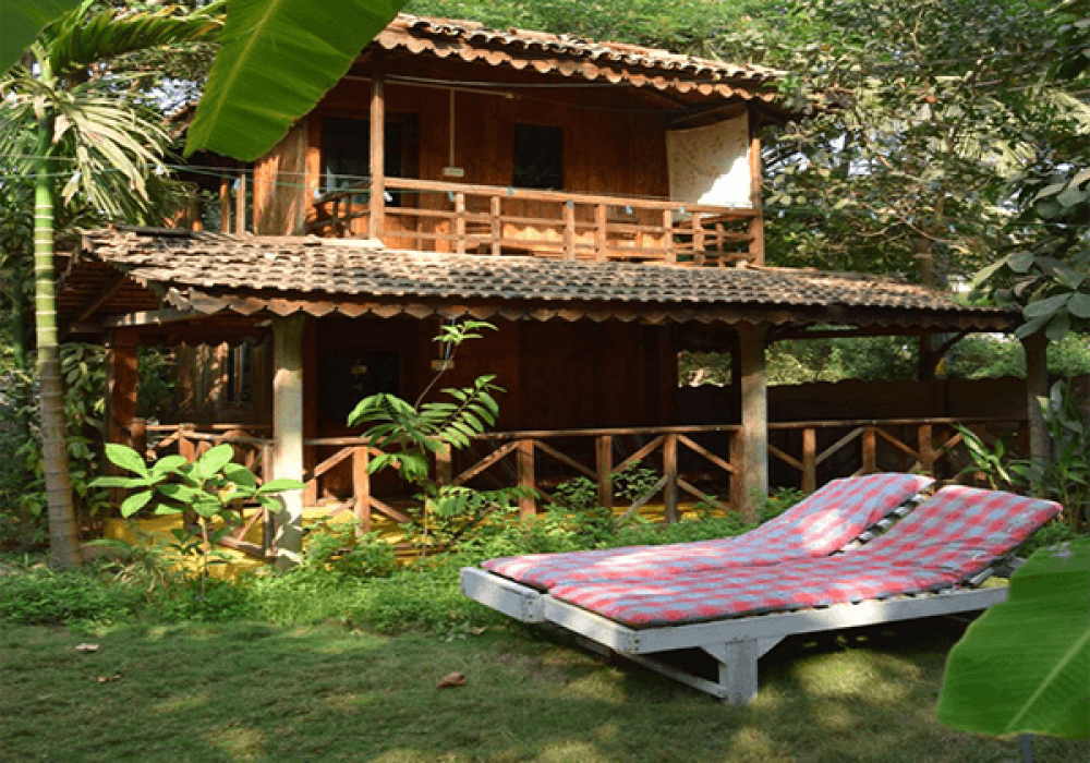 Wooden Cottage AC, Goan Cafe Beach Resort 3*