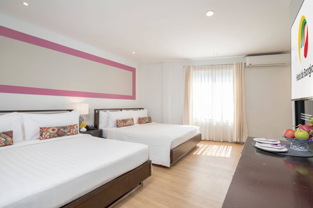 Deluxe Family Quad, Hotel De Bangkok 3*