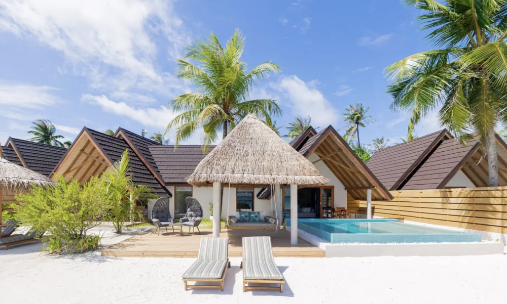 Premium Beach Duplex Villa, Fushifaru Maldives 5*