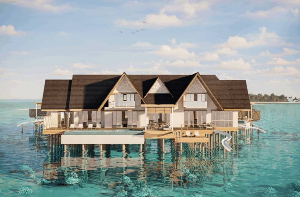 Overwater Presidential Suite with Slide, Meyyafushi Maldives 5*