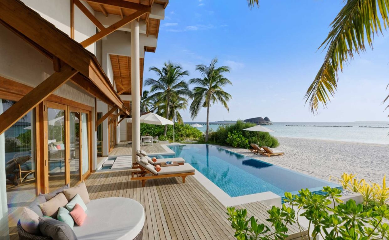 Presidential Beach Villa, Emerald Faarufushi Resort & SPA 5*