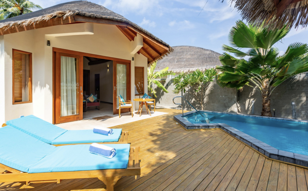 Beach Pool Villa with Jacuzzi, Furaveri Maldives 5*