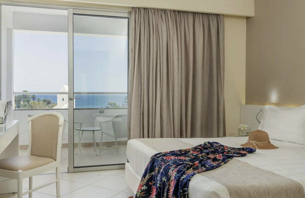 Double Deluxe Sea View, Lindos Village 5*