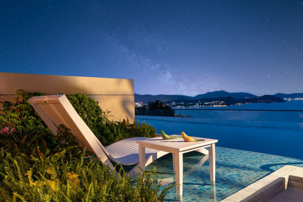 Premium Ocean View Outdoor Private Pool, Voco Sanya Dadonghai 5*