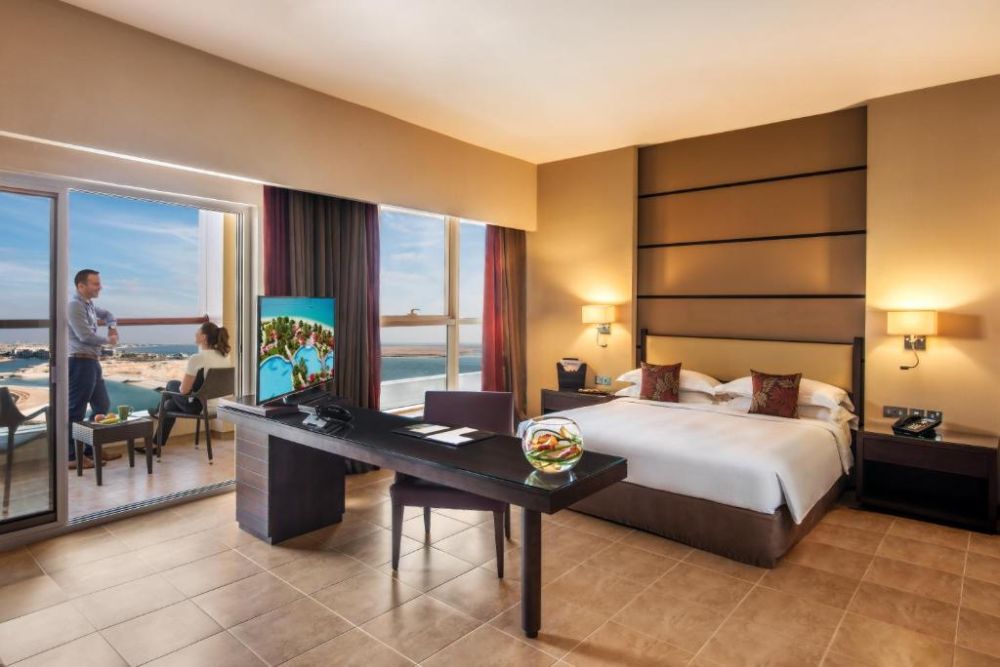 Sea View Studio With Kitchenette And Balcony, Khalidiya Palace Rayhaan by Rotana 5*