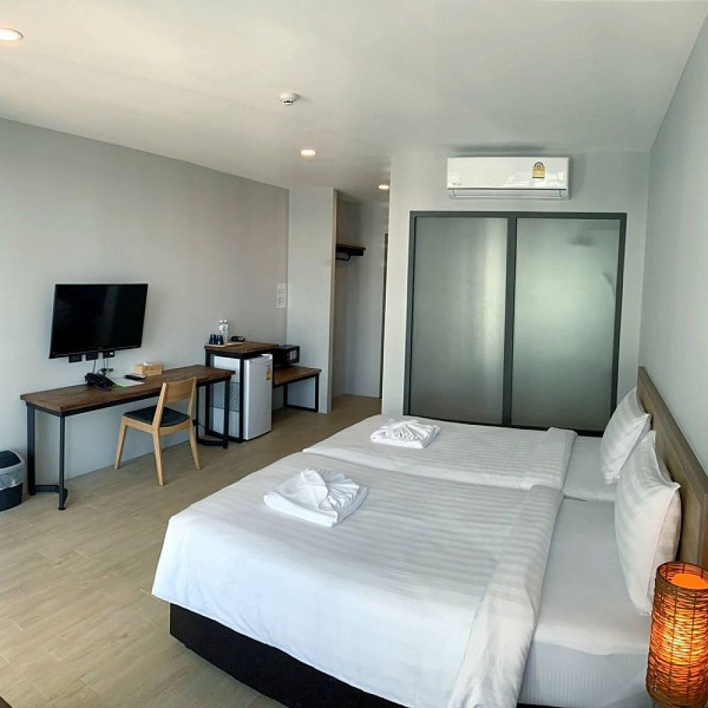 Deluxe Room With Pool View, Atom Phuket Hotel 3*