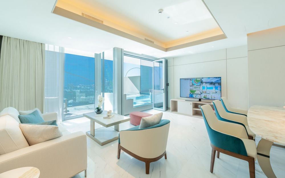 2 BED | Skyline Suite w/Pool, Five Luxe JBR 5*