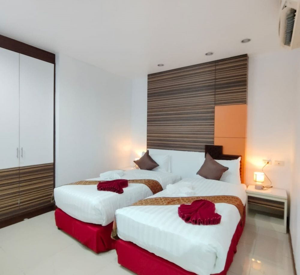 Standard Twin Room No Balcony No View, Patong Max Value Hotel 3*