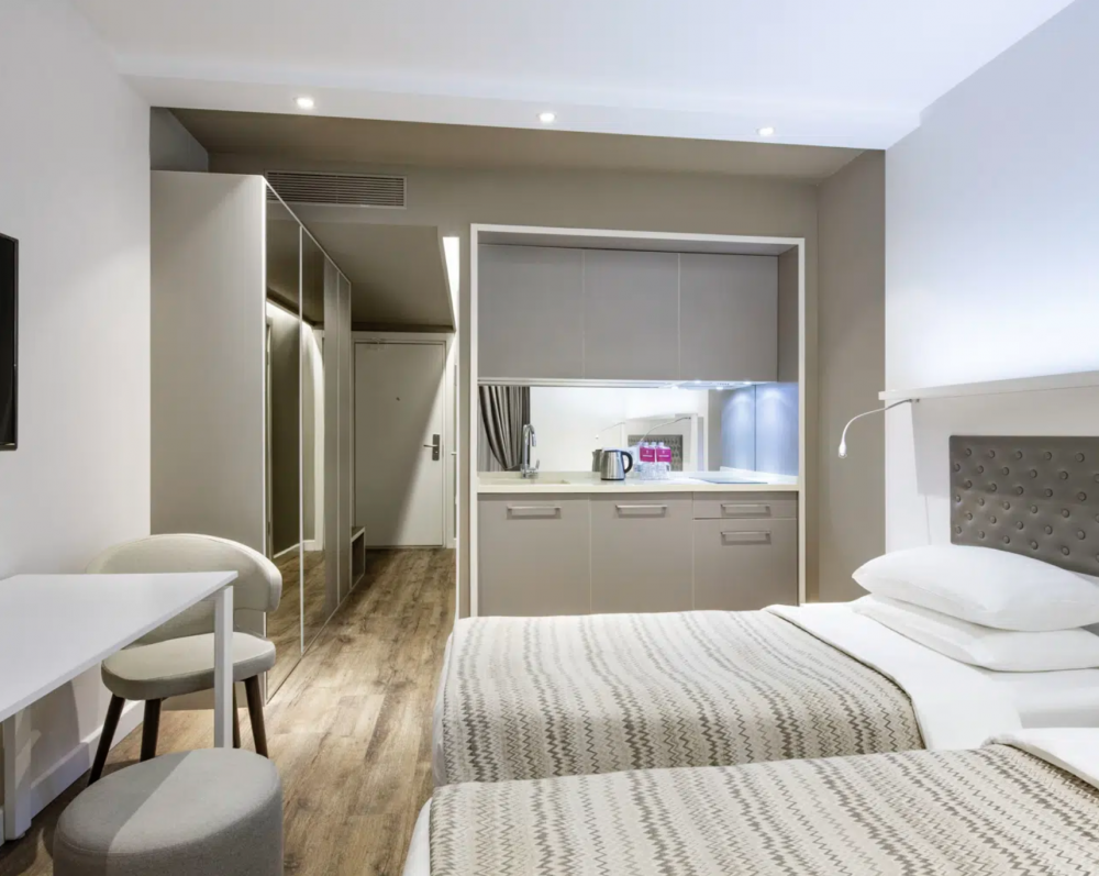 one bedroom suite sea view twin, Alliance Palace 