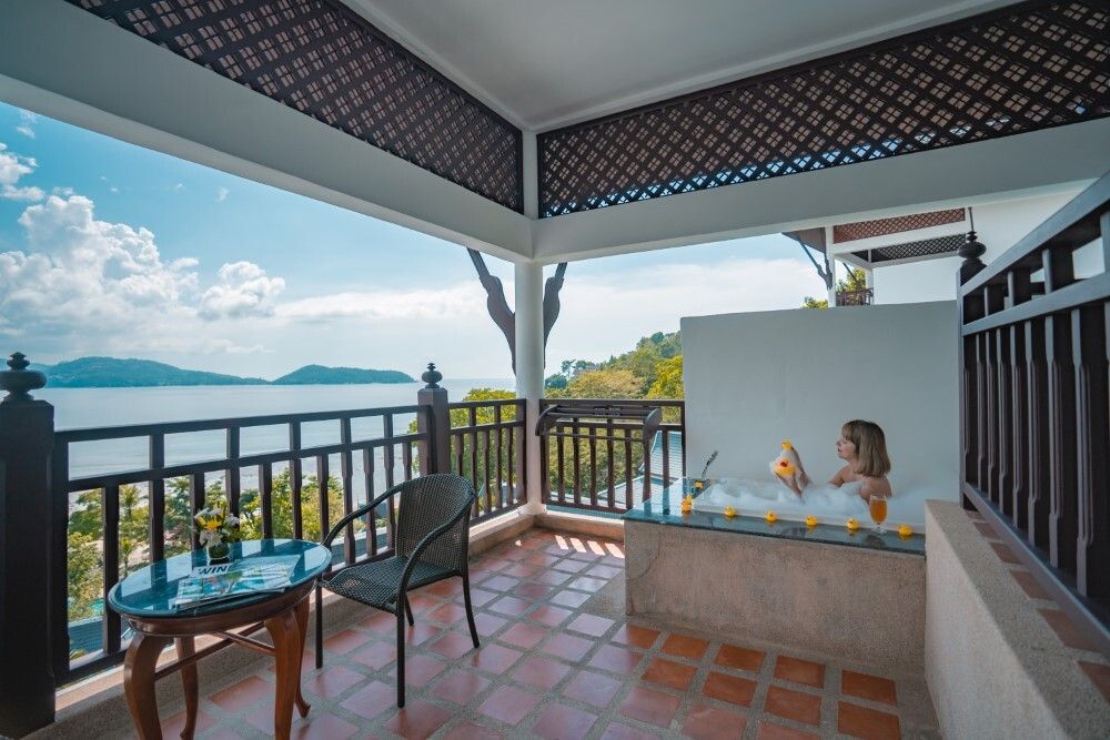 Seaview Hillside with Terrace Bathtub, Thavorn Beach Village & Spa 5*