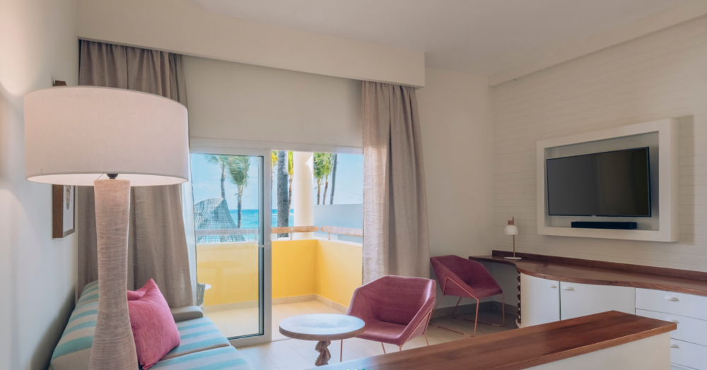 Junior Suite Ocean Front, Coral Level At Iberostar Selection Bavaro 5*