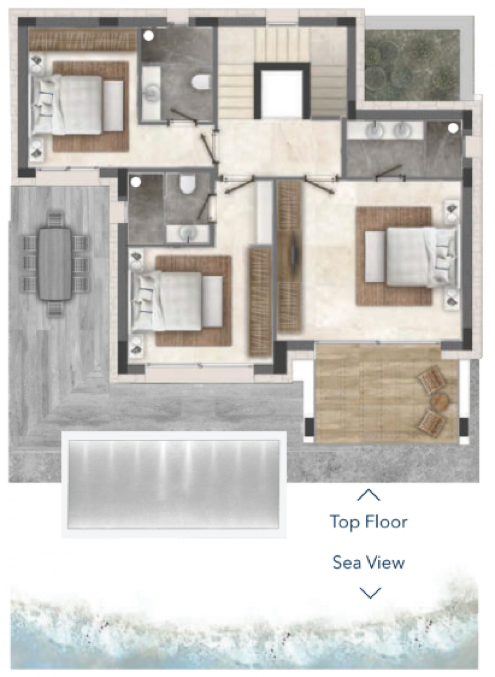 5 Bedroom Pool Villa, METT Hotel&Beach Resort Bodrum 5*