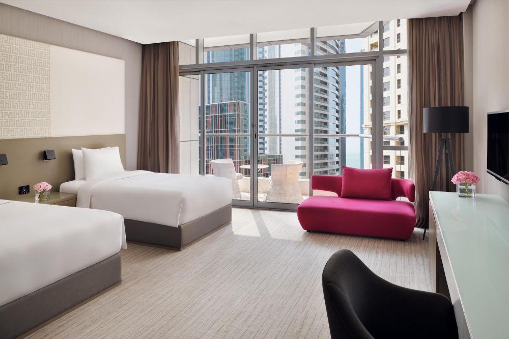 Premium King/twin Room With Balcony, Intercontinental Dubai Marina 5*