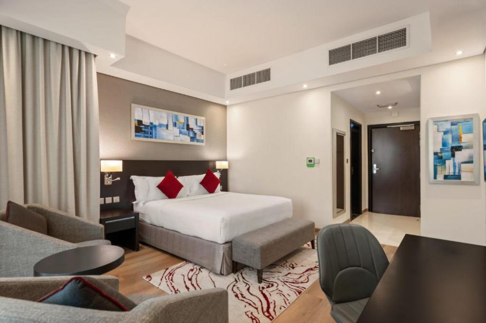 Deluxe Room, Ramada by Wyndham Dubai Barsha Heights (ex. Auris Inn Al Muhanna) 4*