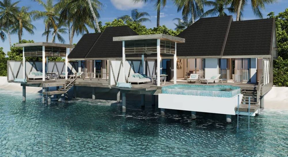 Two Bedroom Semi-Ocean Pool Villa, Meyyafushi Maldives 5*