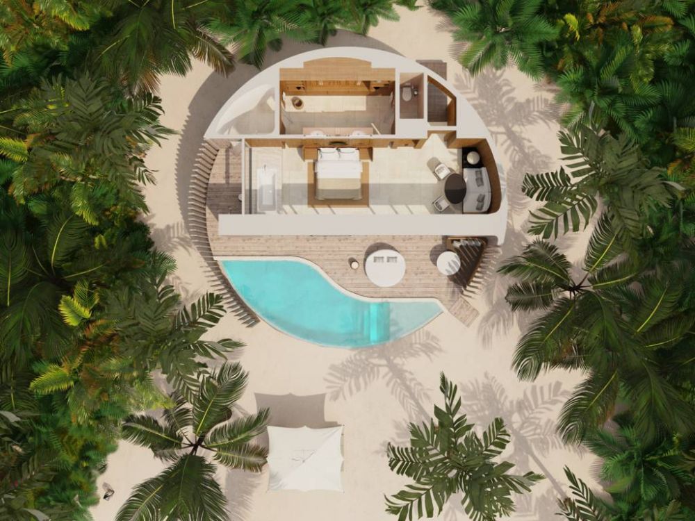 Beach Pool Villa, The Ritz-Carlton Maldives 5*