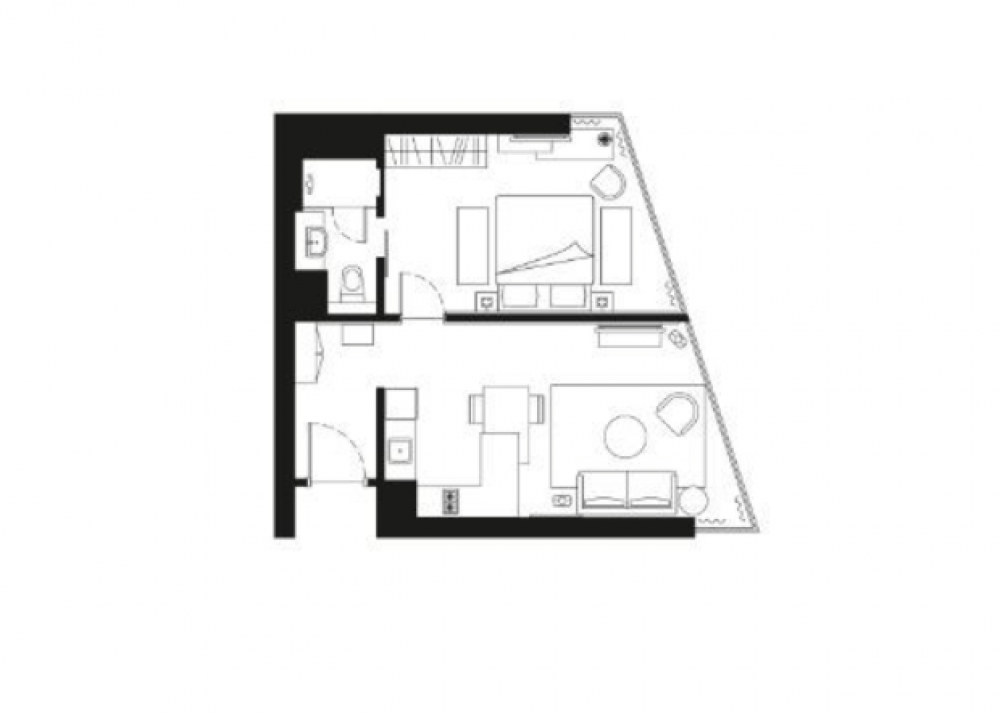 1-Bedroom Deluxe, Ascott Star KLCC Kuala Lumpur 5*