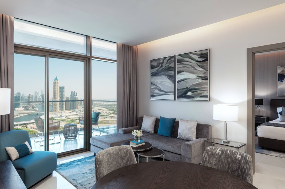 Two Bedroom Suite City View, DAMAC Maison Aykon City Dubai 