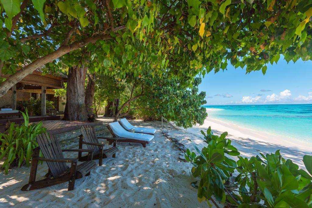 Beachfront Spa Cottage, Denis Private Island 5*