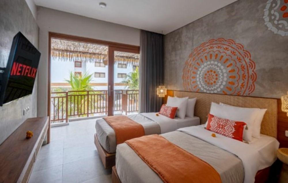 Canggu Double Room/ Twin Room, Roomates Surf Camp Canggu 3*