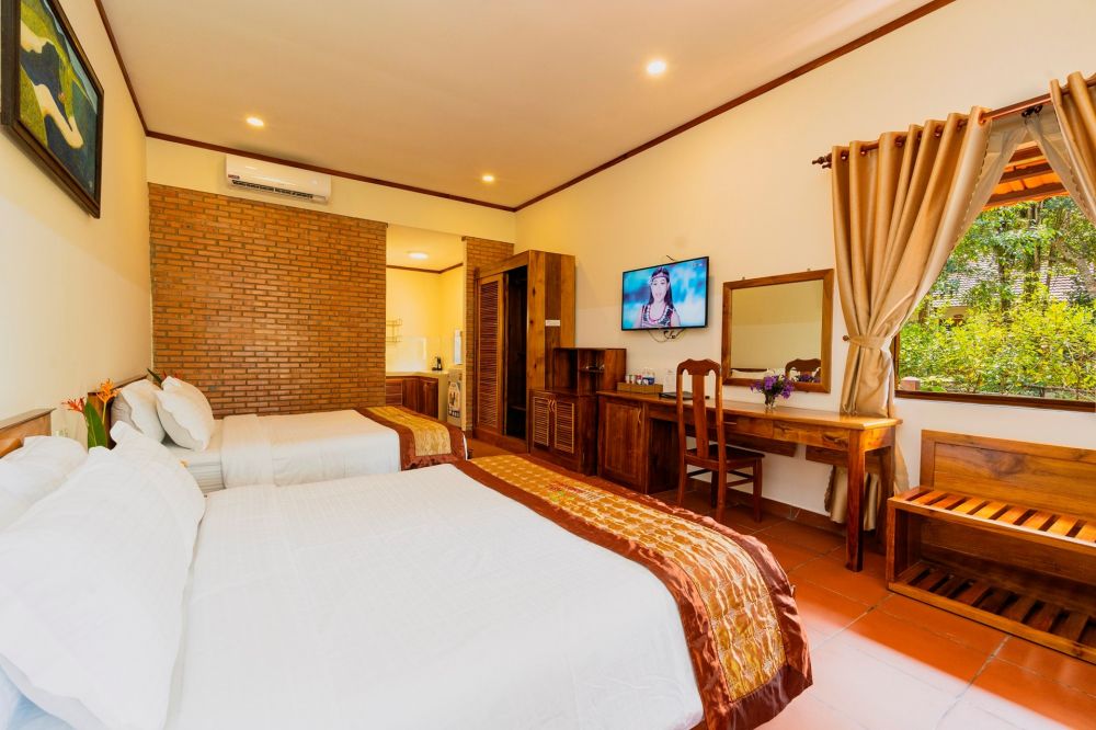 Trpl/Qdrpl Garden View Room, The Garden House Phu Quoc Resort 3*