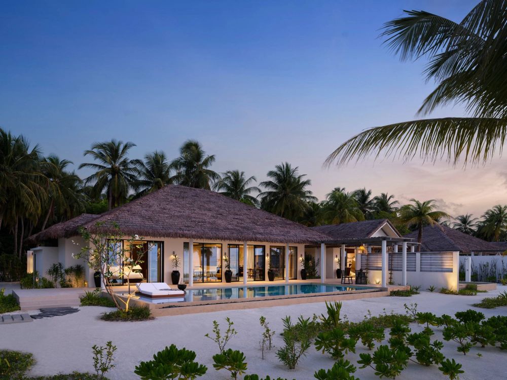 2 Bedroom Residence with 2 Beach Pools, Villa Haven Resort Maldives 5*