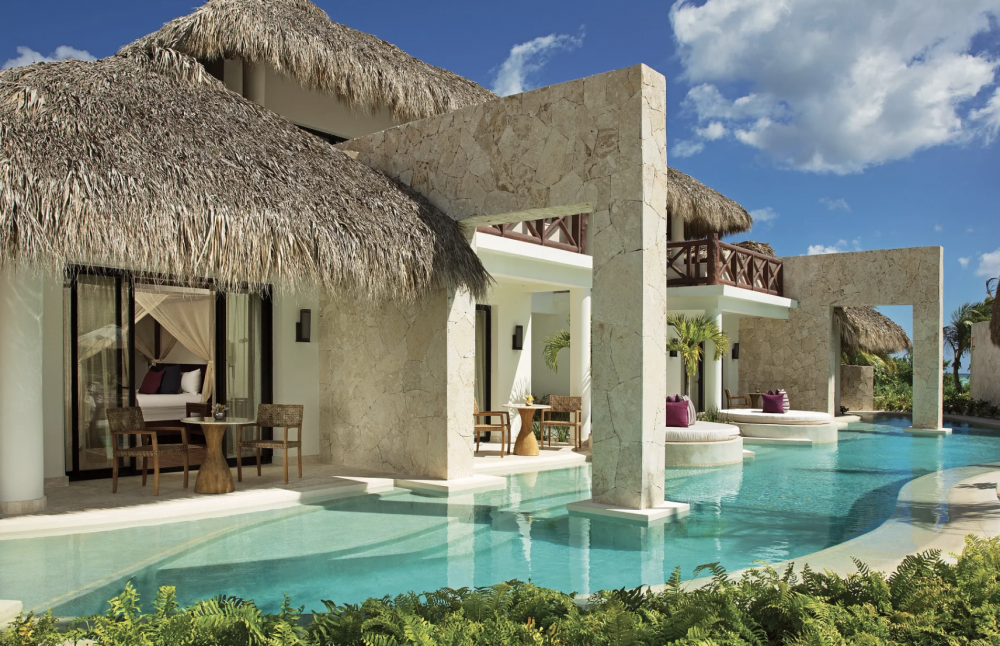 Preferred Club Bungalow Suite Swim Out Pool View/Ocean Front, Secrets Cap Cana Resort & Spa 5*