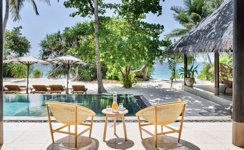 Four Bedroom Beach Residence with Pool, Joali Maldives 5*