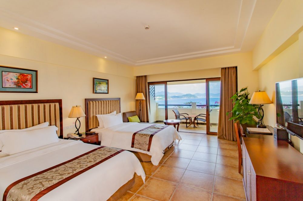 Deluxe Sea View Room, Sanya Yuhuayuan Seaview Hotel 4*